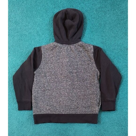JME Collective Youth Jacket Full Zip Hoodie Coat Grey Black Youth Size Medium - Picture 7 of 7